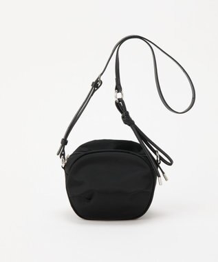 russet クラウズナイロンサークルミニショルダーバッグ(CE-1728) Black