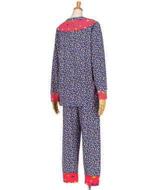 tsumori chisato SLEEP ツモリチサト パジャマ 長袖 長ズボン ルームウェア 綿100%(本体) ミニ裏毛素材 上下セット かぶりタイプ tsumori chisato SLEEP UDX552 /ワコール コン