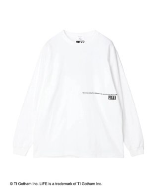 Green Parks ＬＩＦＥ　フォトプリントロングＴシャツ Black