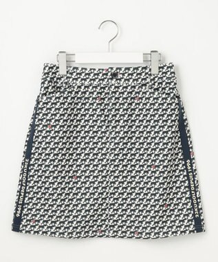 23区GOLF 【WOMEN】【ストレッチ】ハンタードッグ柄 スカート ホワイト系5