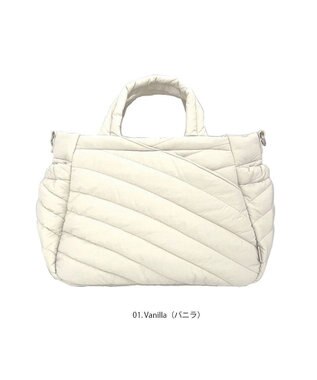 ROOTOTE 1313【ふわふわキルティング】EU.デリ.ギモーブ-A 01：バニラ