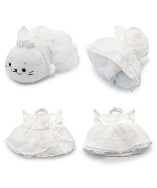 Mother garden しろたん ウェディング マスコット セット ウェディングドール ホワイト