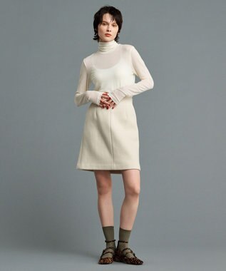 uncrave プルーフ メルトン ミニスカート（uncrave STANDARD） オフ