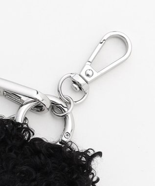 ICB LONDON テディベアチャーム ブラック系