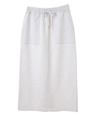 AMERICAN HOLIC 裏起毛スウェットタイトスカート Oatmeal