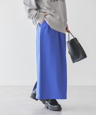 AMERICAN HOLIC 裏起毛スウェットタイトスカート Blue