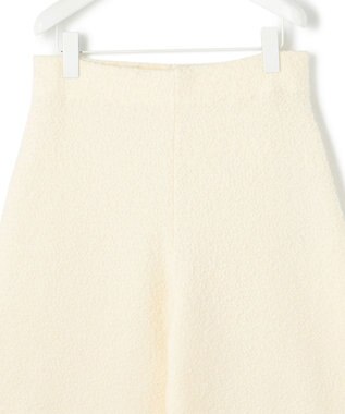 ICB ブークレツイード ニットパンツ オフホワイト系