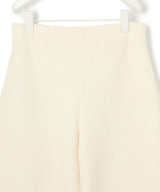 ICB ブークレツイード ニットパンツ オフホワイト系