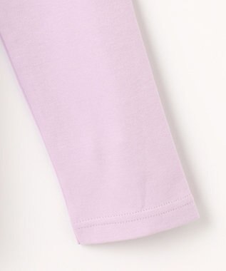 ANY KIDS トゥシューズバックシャン長袖Tシャツ ラベンダー