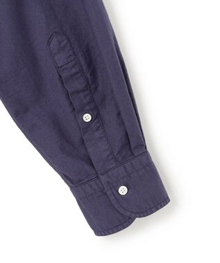 J.PRESS MEN このさりげなさが大人気【IVY COLLECTION】【UNISEX】バックブルオックスガーメントダイ シャツ ネイビー系