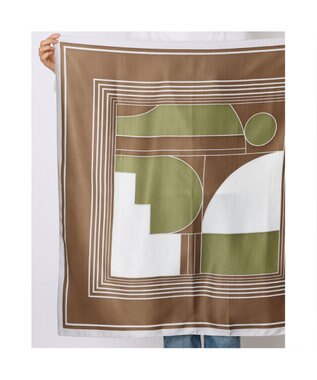 UNBILLION カシュネ cachenez / WEB限定アソート大判スカーフ ケイ