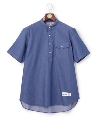 J.PRESS MEN Reyn spooner×J.PRESS リバースプリント プルオーバー ブルー系