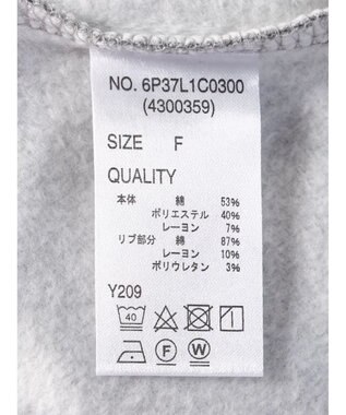 Green Parks ・ＳＵＧＡＲ　ＳＰＯＯＮ　ウラキモウハーフＺＩＰスウェット Gray Mixture