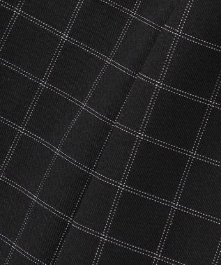 ANY 【大好評につき新色登場！/ストレッチ】大人の7daysデイリーパンツ クロ×ホワイトチェック