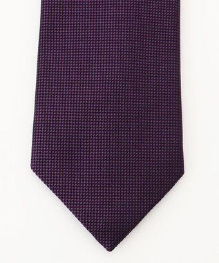 J.PRESS MEN 【GEOMETRIC JACQUARD COLLECTION】ジオメトリックジャガード ネクタイ パープル系