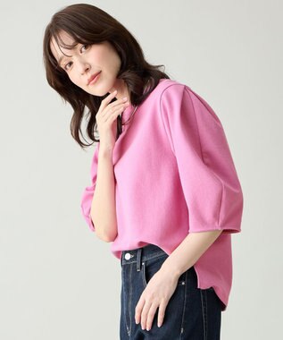 ANY ダンボールコクーンスリーブプルオーバー ベリーピンク