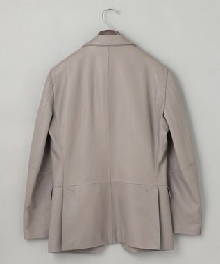 GOTAIRIKU 【24AW新作】シープレザー レザーテーラードジャケット ベージュ系