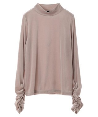 Green Parks ・ＳＵＧＡＲ　ＳＰＯＯＮ　シアーベロアハイネック Gray