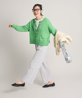 Green Parks ２ｗａｙ　スパンコールニットプルオーバー Green