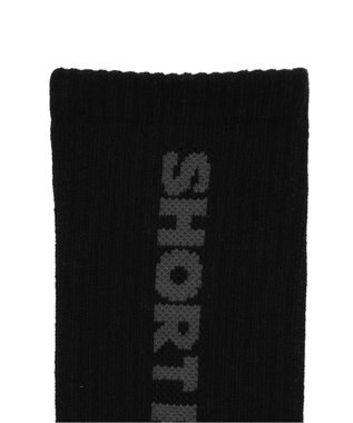 WEGO ロゴソックス（R）　 ブラック