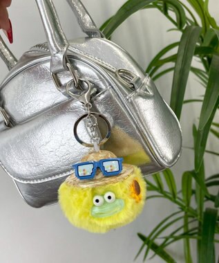 WEGO サマバケ麦わらモンスターぬいぐるみキーホルダー イエロー