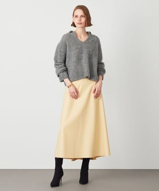 BEIGE， 【S-size】CORBY / フレアスカート Maize