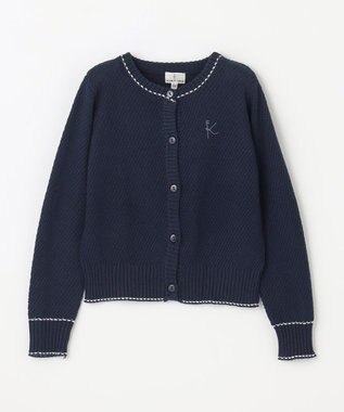 組曲 KIDS 【110-140㎝】クラシック カーディガン ネイビー系