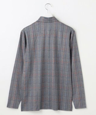 23区GOLF 【MEN】【吸水速乾/UVカット】タータンチェック柄長袖シャツ ネイビー系3