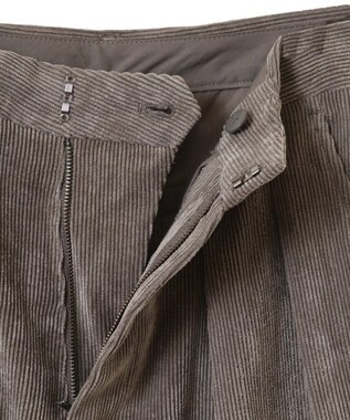 AMERICAN HOLIC コーデュロイタックワイドパンツ Mocha