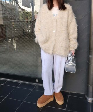 WEGO Fムートンブーツ ベージュ