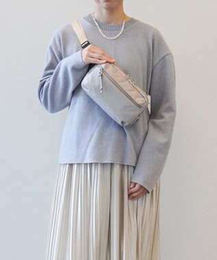 ACE BAGS & LUGGAGE PROGRES プログレ プリエ ウエストバッグ 68161  強撥水機能 ボディバッグ 行楽 お出かけ 散歩 ベージュ