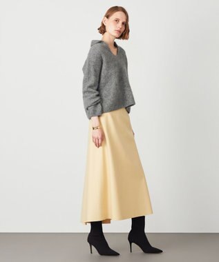 BEIGE， 【S-size】CORBY / フレアスカート Maize