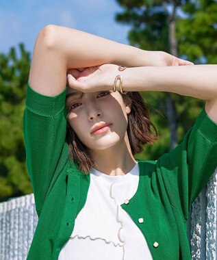 Tiaclasse アンティークバングル ゴールド