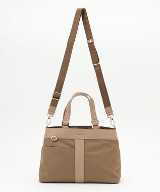 LA BAGAGERIE コンビ2WAYトートバッグ Sサイズ ベージュ