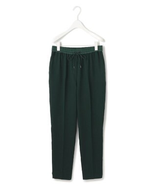 ICB L 【新色追加・WEB限定カラーあり・接触冷感・UVケア・速乾・防シワ・洗える】 FluidBackSatin  ドロストパンツ ディープパイン系