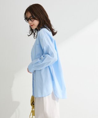 Green Parks ＵＶカットシャツ Sax