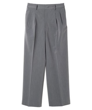 AMERICAN HOLIC 美・美・美あったかタックワイドパンツ Gray Mixture