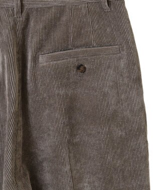 AMERICAN HOLIC コーデュロイタックワイドパンツ Mocha