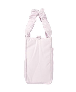 Maison de FLEUR ギャザーハンドル2Wayリボンキルティングトート Pink