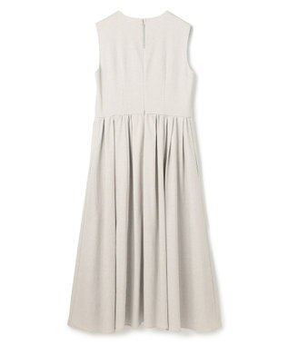 TOCCA 【洗える】TULIP FLUFF ドレス ライトグレー系