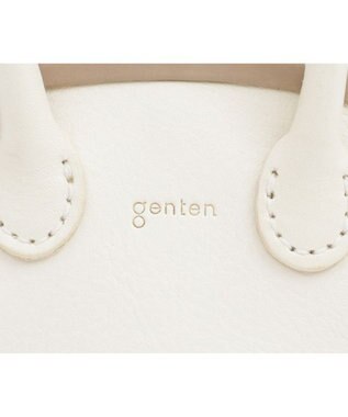 genten ミネルヴァキッコ 口金ショルダーバッグ アイボリー