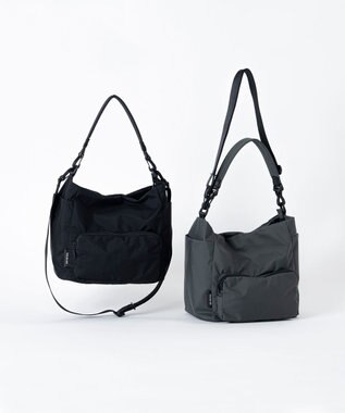 FOLNA RD ブリザテックナイロン 3WAYショルダーバッグ ブラック