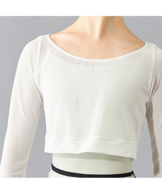 Chacott ショートトップ オフホワイト