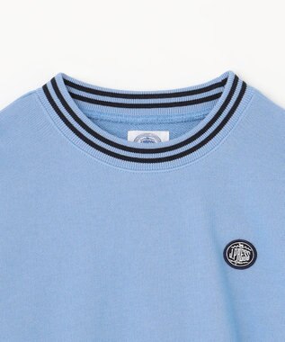 J.PRESS KIDS 【140-170cm】BICOLOR LINE COMBI トレーナー ブルー系