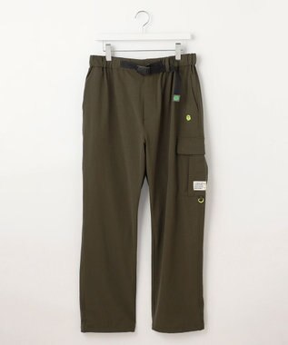 PW CIRCULUS 【MEN】裾２WAY ワイドパンツ カーキ系