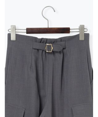 Te chichi カーゴスラックス チャコールグレー