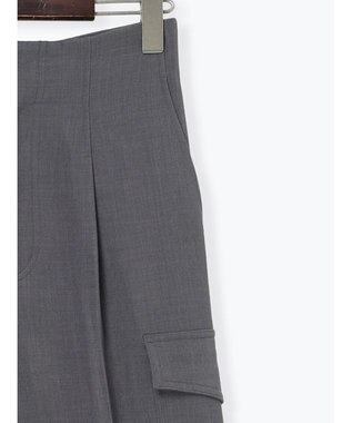 Te chichi カーゴスラックス チャコールグレー