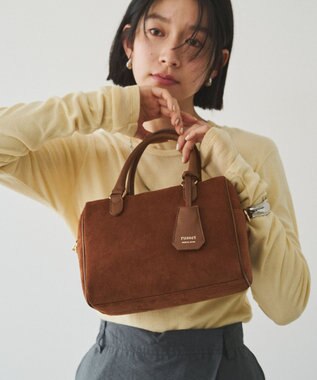 russet  スエード2WAYミニボストンバッグ(CE-1570-WEB)