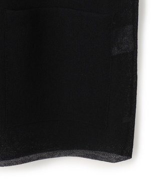 ICB 【30th ANNIVERSARY】シアーライトリュクス ニットジャケット ブラック