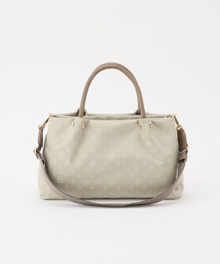 russet ナイロン三層2WAYミニトートバッグ(CE-1580) Ecru